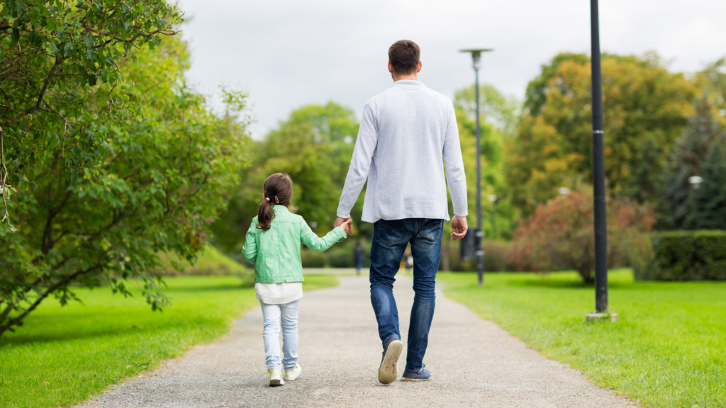 father and daughter